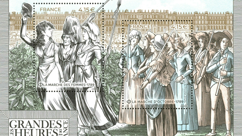 La marche des femmes à Versailles,  5 octobre 1789