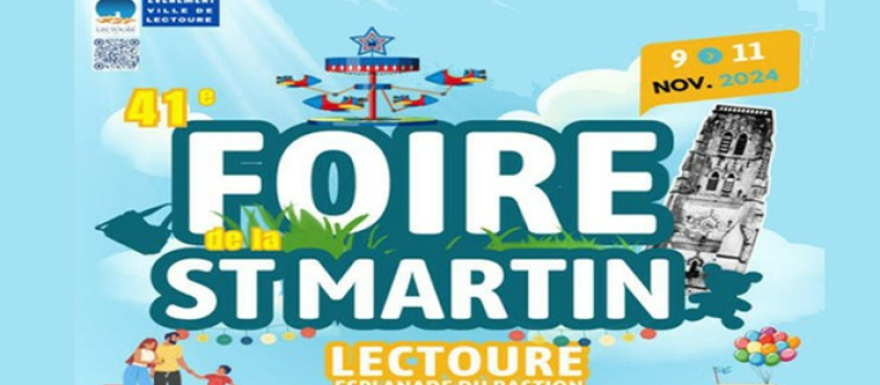La grande foire de la Saint Martin approche