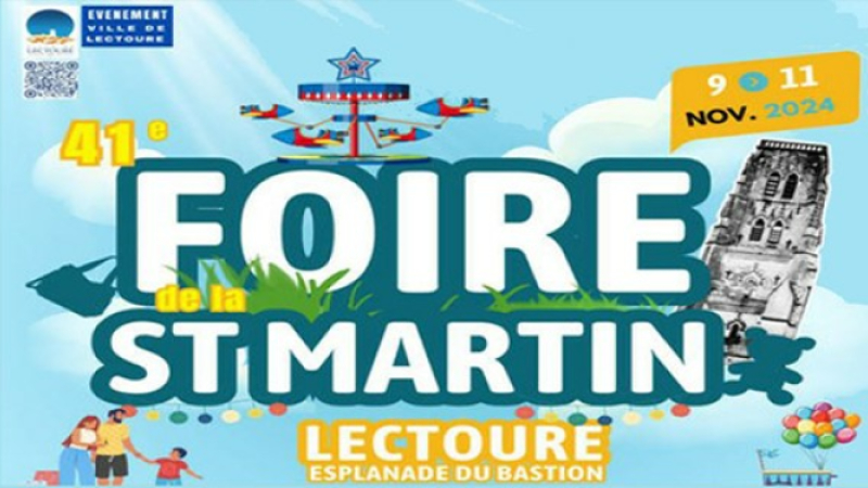 La grande foire de la Saint Martin approche