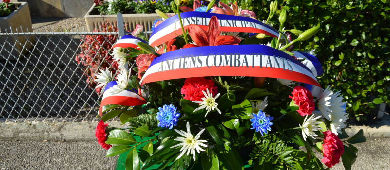 Commémoration de l'Armistice du 11 Novembre 1918