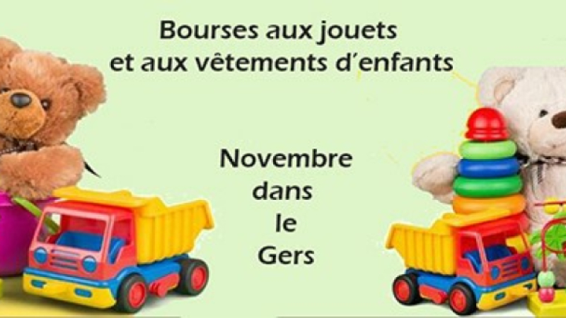 Bouses aux jouets en novembre dans le Gers