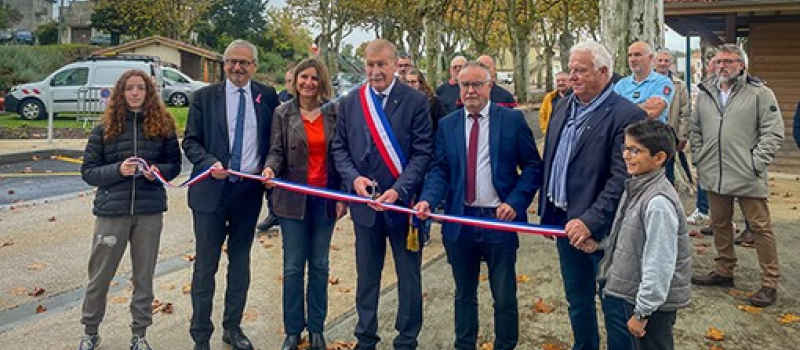 Double inauguration à Riscle