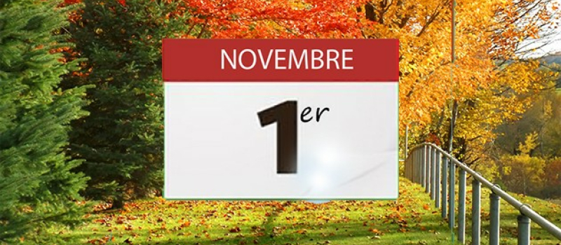 Ce qui change demain 1er novembre