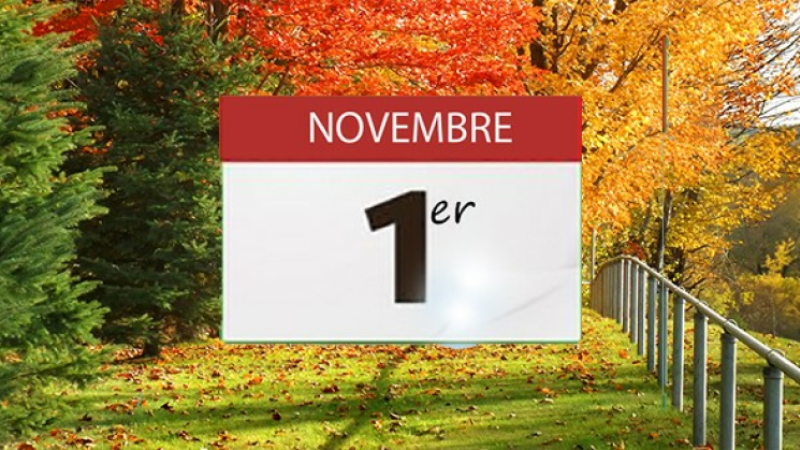 Ce qui change demain 1er novembre