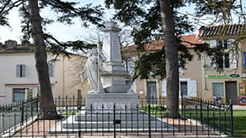 Commémoration de l'Armistice de 1918 le lundi 11 novembre à Saint-Clar .