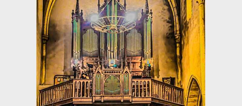 Au Houga le 20 octobre 2024: brillant concert violon, violoncelle et orgue,
