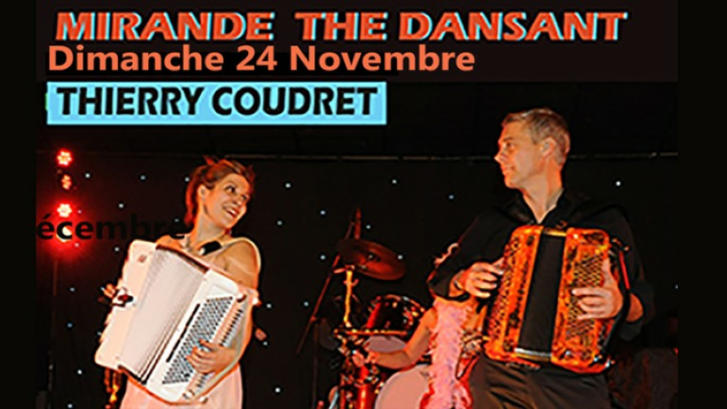 Thierry Coudret animera le bal dimanche prochain.