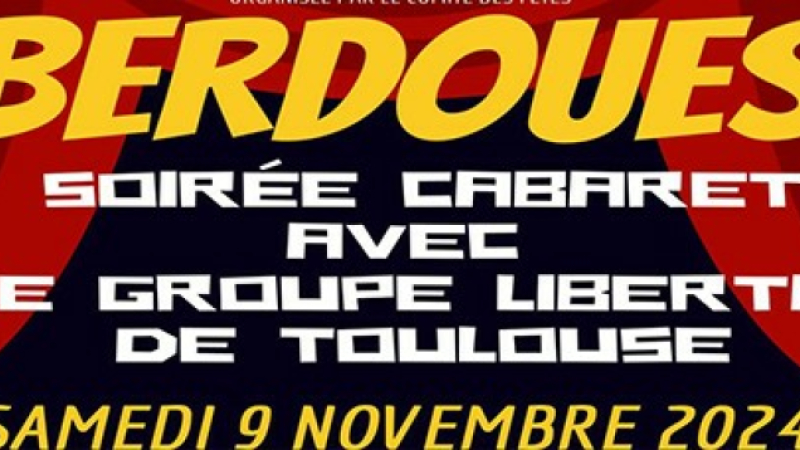 Soirée cabaret à Berdoues