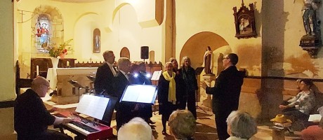 l'Ensemble vocal Cantabile à Grazimis