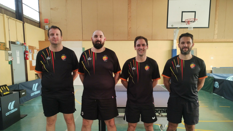Dure journée le week-end dernier pour le tennis de table !