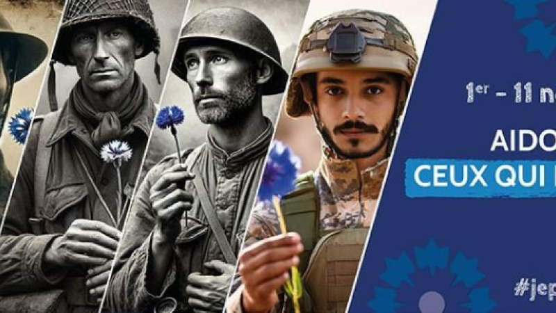 Collecte du Bleuet de France : du 1er au 11 novembre, soutenons ceux qui nous protègent