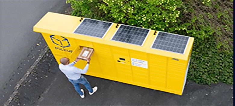 Pickup solaire la poste