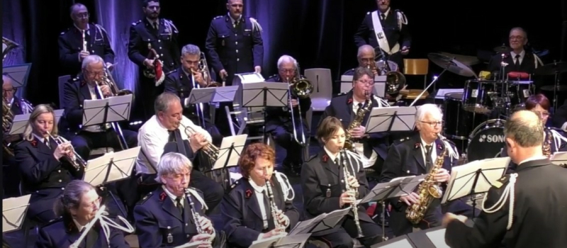 Concert de la Sainte-Cécile de la musique départementale des sapeurs-pompiers du Gers