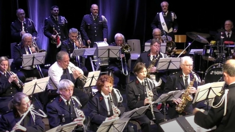 Concert de la Sainte-Cécile de la musique départementale des sapeurs-pompiers du Gers