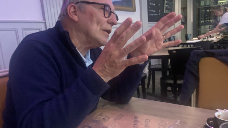 Présentation d'un caricaturiste par Alain Rançon.