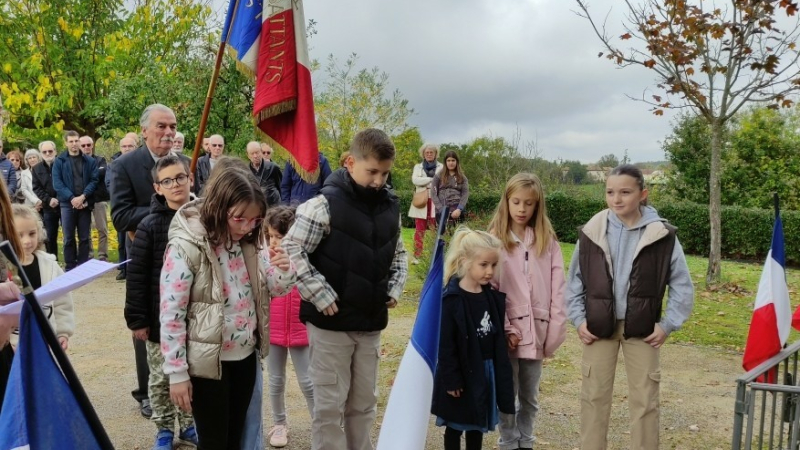 Commémoration du 11 Novembre pour les 2 communes