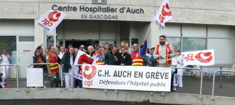 Hôpital d'Auch : le service de médecine polyvalente récupère son poste d'aide-soignant qui avait été supprimé