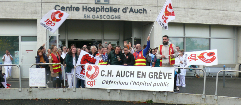 Hôpital d'Auch : le service de médecine polyvalente récupère son poste d'aide-soignant qui avait été supprimé