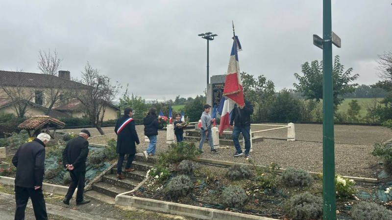Hommage et passation en ce jour de cérémonie