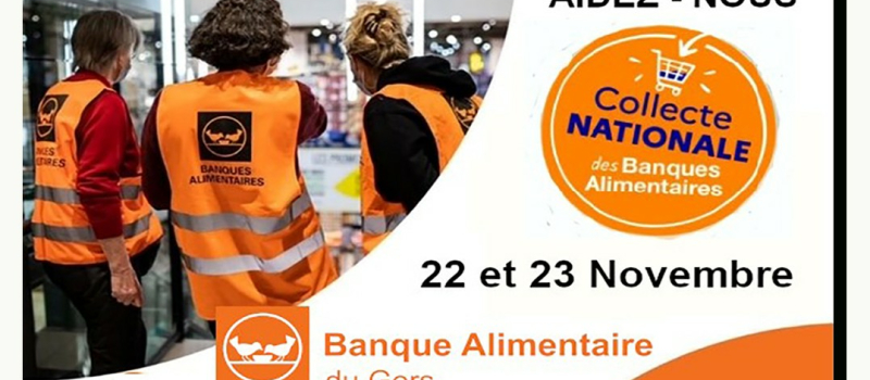Collecte de la Banque Alimentaire.