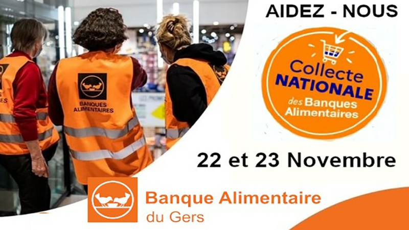 Collecte de la Banque Alimentaire.