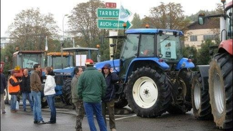 Manifestations agricoles en vue