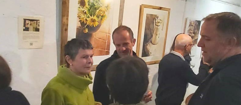 L'artiste Carole Joubin aux Sept Péchés Capiteux