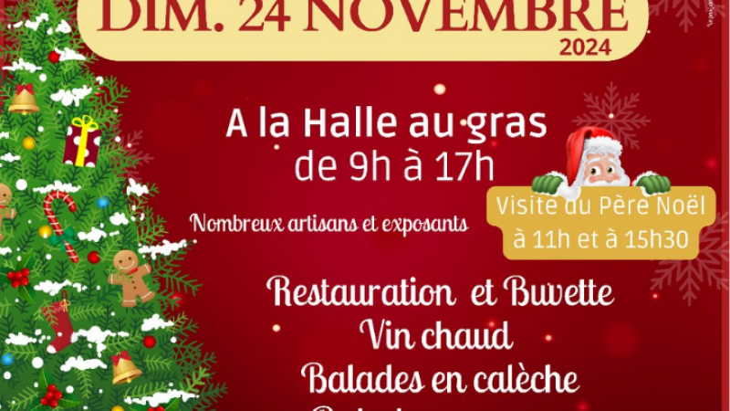 Marché de Noël et bourse aux jouets, organisé par le Seissan Judo Club