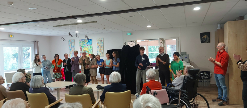 Le conseil des jeunes fait le show à Château Fleuri!