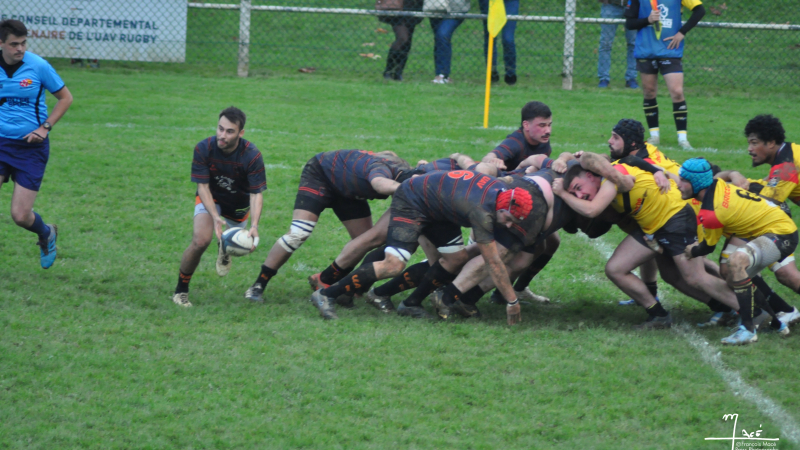 UAV Rugby: victoire bonifiée face à Lectoure 38 à 16 !