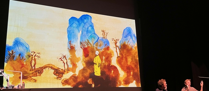 Un concert dessiné, poétique et engagé