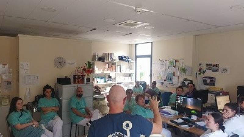 l'EHPAD de l'hôpital de Mauvezin à participé à la semaine de la dénutrition