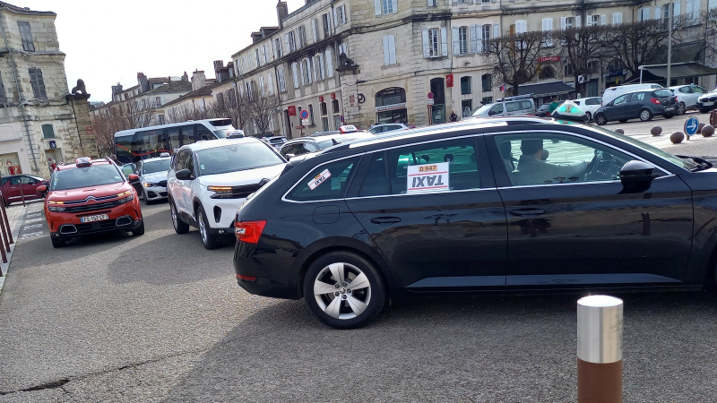 Les taxis en grève durant 4 jours