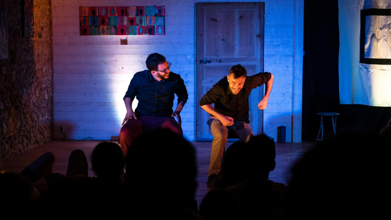 Un duo hilarant en spectacle dimanche !