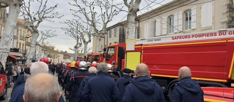 Les sapeurs pompiers vicois fêtent la Sainte Barbe