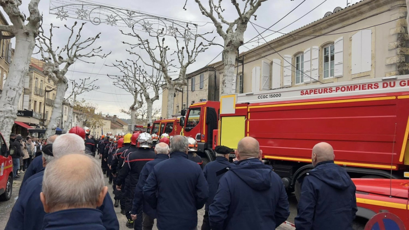Les sapeurs pompiers vicois fêtent la Sainte Barbe