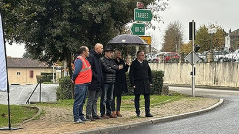 le Département investit sur la N21 entre Auch et Miélan