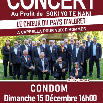 Affiche du Choeur du Pays d'Albret