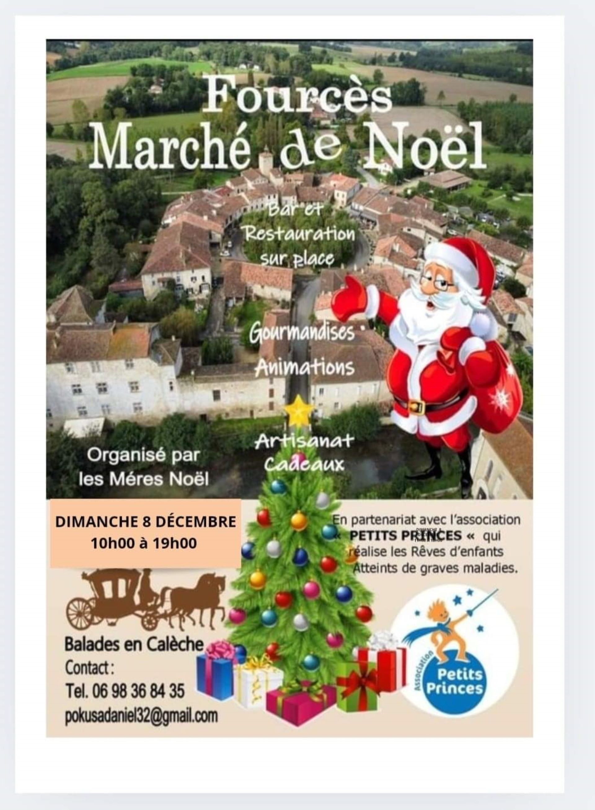 Le Père Noël s'arrête à Fourcès