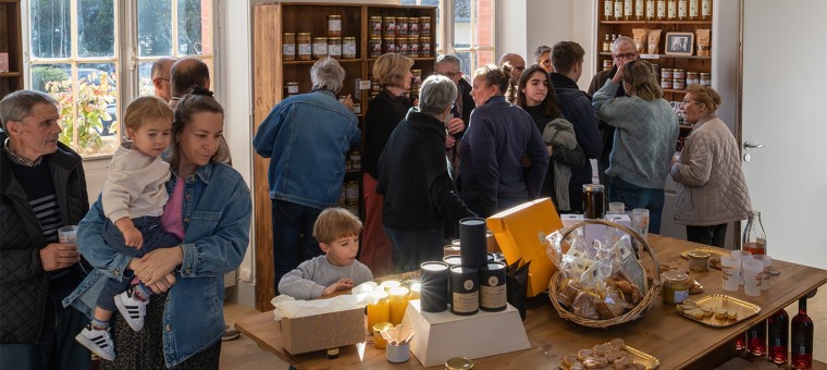 Dégustation à l'épicerie de Termes d'Armagnac