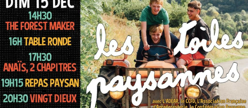 Un après midi  "Toiles paysannes" à CINE32