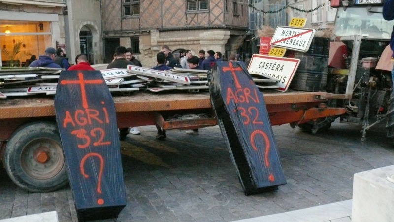 JA 32 et FDSEA 32 : Les députés de la nation ont décidé d'abandonner leurs agriculteurs