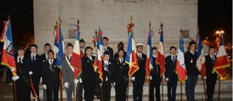 Le jeune porte-drapeau, Bastien Caubet, était invité à Paris pour la cérémonie du 11 novembre