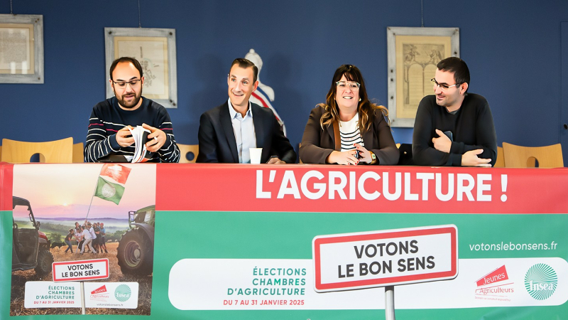 Éauze: réunion FDSEA avec le président de la Confédération de l'Aviculture