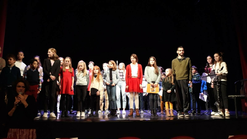 L'école de musique Grand Auch Cœur de Gascogne offre son concert de Noël