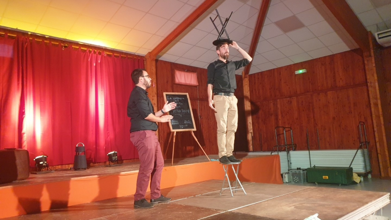 Un duo hilarant qui a enchanté le public !