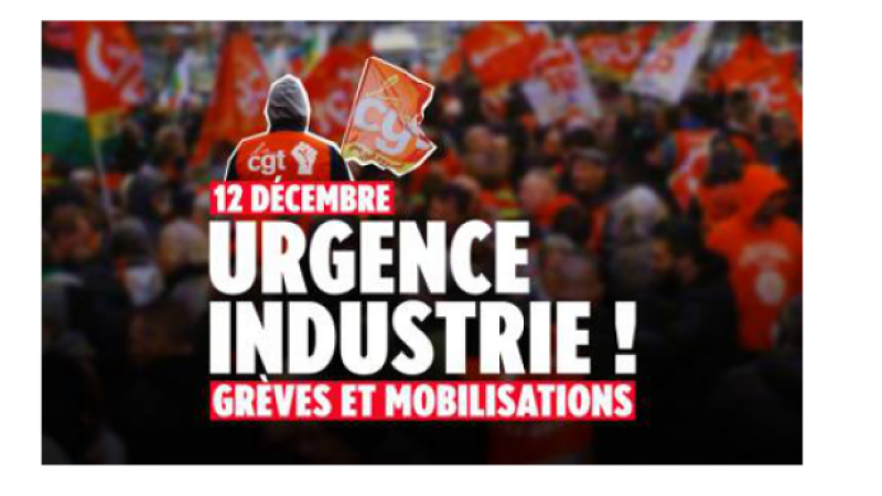 Union locale CGT  : communiqué contre la désindustrialisation de notre territoire