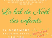 Samedi 14 décembre, de 11h à 12h, à la salle des fêtes