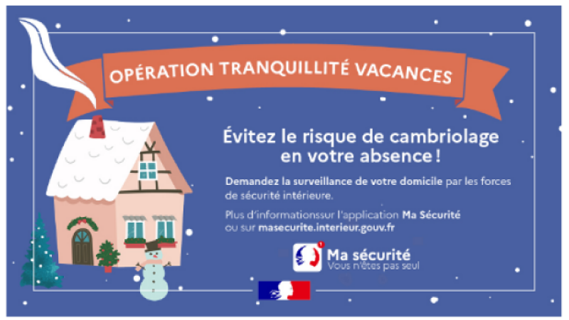 Sécurité : Les forces de l’ordre mobilisées pour prévenir les cambriolages avec l’opération tranquillité vacances