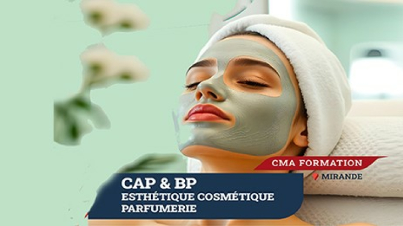 esthétique, cosmétique et parfumerie, un centre de formation avec CAP et BP à la clef.